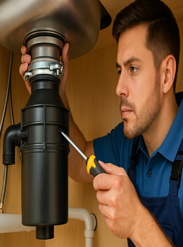 Garbage disposal repair Rosenberg TX
